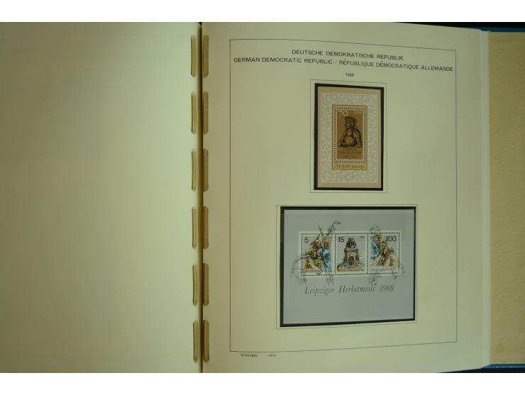 1945/2012, ungebrauchte/postfrische und gestempelte Sammlung, dabei Bizone mit besseren u.a. Mi.-Nr. 93I XG gestempelt mit Fo