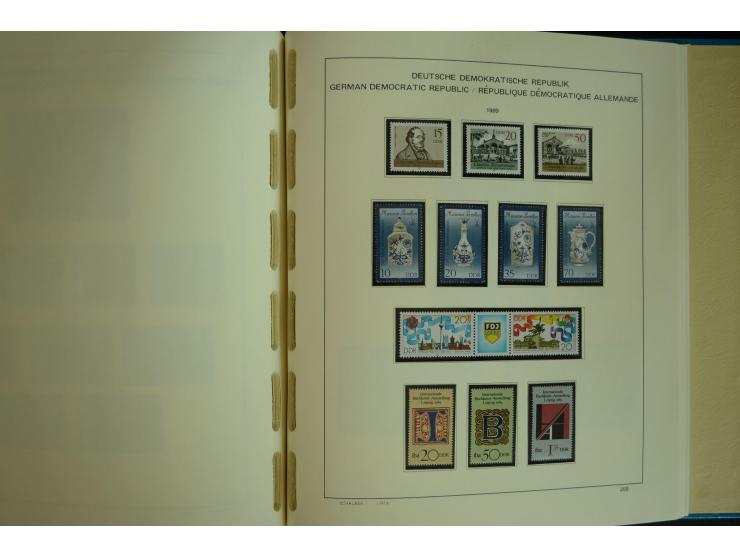 1945/2012, ungebrauchte/postfrische und gestempelte Sammlung, dabei Bizone mit besseren u.a. Mi.-Nr. 93I XG gestempelt mit Fo