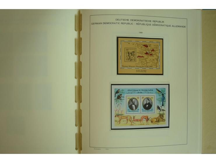 1945/2012, ungebrauchte/postfrische und gestempelte Sammlung, dabei Bizone mit besseren u.a. Mi.-Nr. 93I XG gestempelt mit Fo