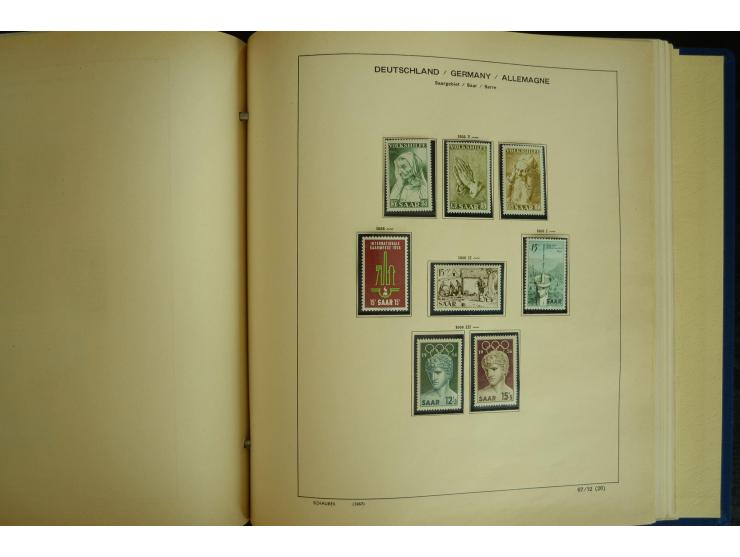1945/2012, ungebrauchte/postfrische und gestempelte Sammlung, dabei Bizone mit besseren u.a. Mi.-Nr. 93I XG gestempelt mit Fo