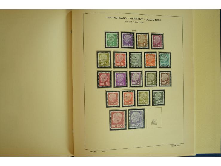 1945/2012, ungebrauchte/postfrische und gestempelte Sammlung, dabei Bizone mit besseren u.a. Mi.-Nr. 93I XG gestempelt mit Fo