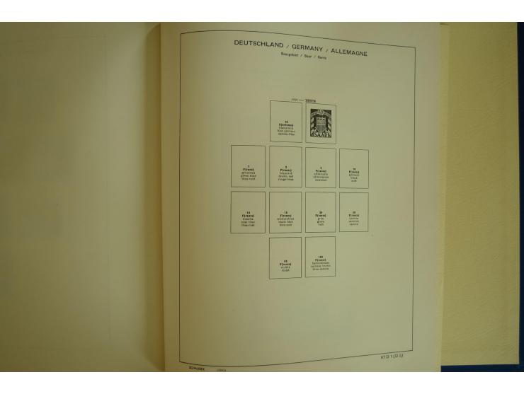 1945/2012, ungebrauchte/postfrische und gestempelte Sammlung, dabei Bizone mit besseren u.a. Mi.-Nr. 93I XG gestempelt mit Fo