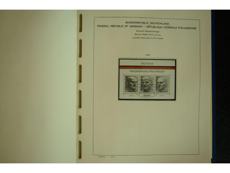 1945/2012, ungebrauchte/postfrische und gestempelte Sammlung, dabei Bizone mit besseren u.a. Mi.-Nr. 93I XG gestempelt mit Fo