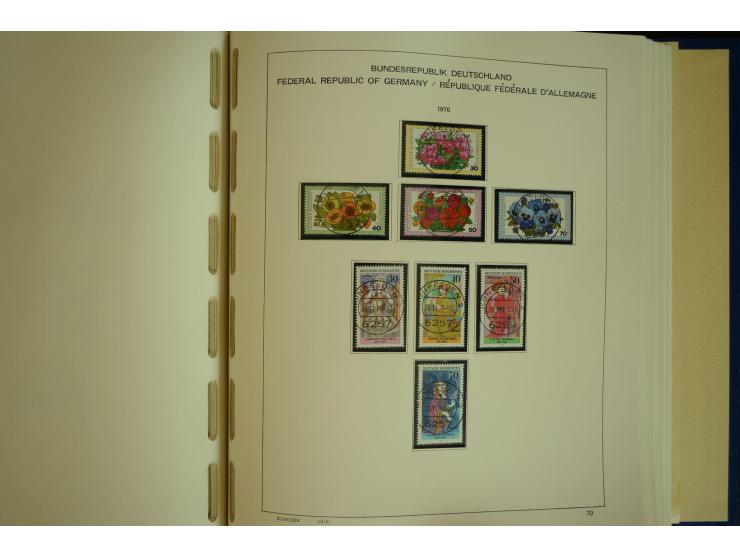 1945/2012, ungebrauchte/postfrische und gestempelte Sammlung, dabei Bizone mit besseren u.a. Mi.-Nr. 93I XG gestempelt mit Fo