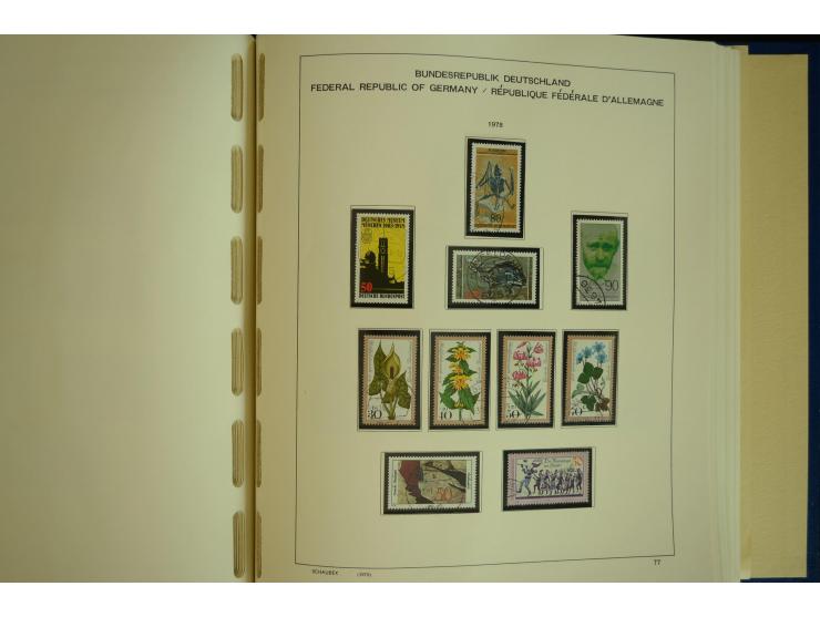1945/2012, ungebrauchte/postfrische und gestempelte Sammlung, dabei Bizone mit besseren u.a. Mi.-Nr. 93I XG gestempelt mit Fo