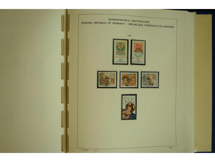 1945/2012, ungebrauchte/postfrische und gestempelte Sammlung, dabei Bizone mit besseren u.a. Mi.-Nr. 93I XG gestempelt mit Fo