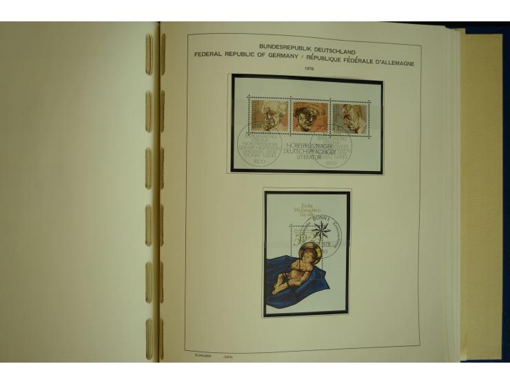 1945/2012, ungebrauchte/postfrische und gestempelte Sammlung, dabei Bizone mit besseren u.a. Mi.-Nr. 93I XG gestempelt mit Fo