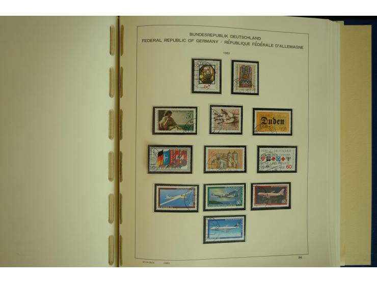 1945/2012, ungebrauchte/postfrische und gestempelte Sammlung, dabei Bizone mit besseren u.a. Mi.-Nr. 93I XG gestempelt mit Fo