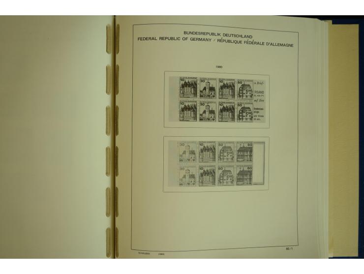 1945/2012, ungebrauchte/postfrische und gestempelte Sammlung, dabei Bizone mit besseren u.a. Mi.-Nr. 93I XG gestempelt mit Fo