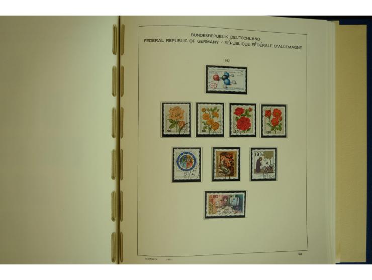 1945/2012, ungebrauchte/postfrische und gestempelte Sammlung, dabei Bizone mit besseren u.a. Mi.-Nr. 93I XG gestempelt mit Fo