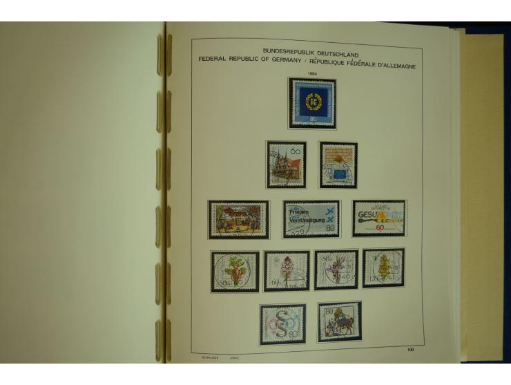 1945/2012, ungebrauchte/postfrische und gestempelte Sammlung, dabei Bizone mit besseren u.a. Mi.-Nr. 93I XG gestempelt mit Fo