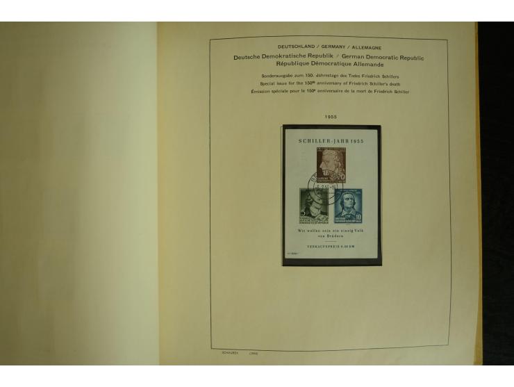 1945/2012, ungebrauchte/postfrische und gestempelte Sammlung, dabei Bizone mit besseren u.a. Mi.-Nr. 93I XG gestempelt mit Fo