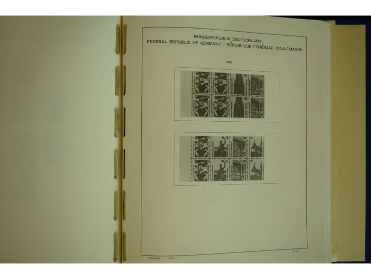 1945/2012, ungebrauchte/postfrische und gestempelte Sammlung, dabei Bizone mit besseren u.a. Mi.-Nr. 93I XG gestempelt mit Fo