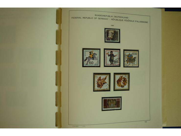 1945/2012, ungebrauchte/postfrische und gestempelte Sammlung, dabei Bizone mit besseren u.a. Mi.-Nr. 93I XG gestempelt mit Fo