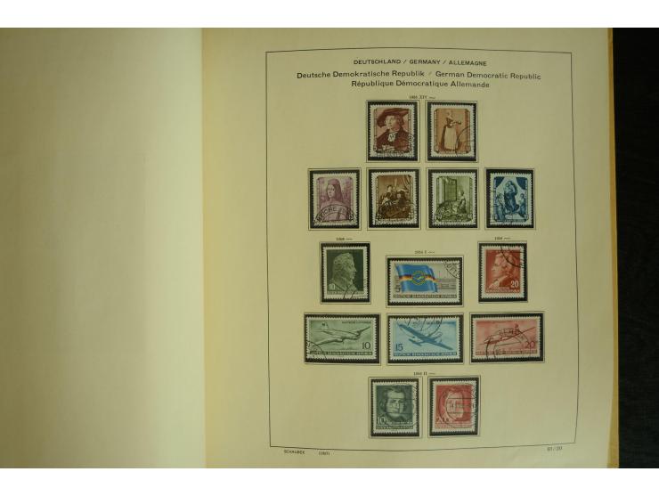 1945/2012, ungebrauchte/postfrische und gestempelte Sammlung, dabei Bizone mit besseren u.a. Mi.-Nr. 93I XG gestempelt mit Fo