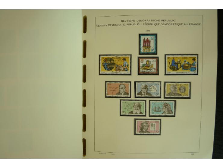 1945/2012, ungebrauchte/postfrische und gestempelte Sammlung, dabei Bizone mit besseren u.a. Mi.-Nr. 93I XG gestempelt mit Fo