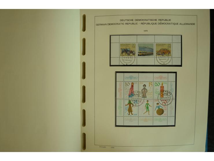 1945/2012, ungebrauchte/postfrische und gestempelte Sammlung, dabei Bizone mit besseren u.a. Mi.-Nr. 93I XG gestempelt mit Fo