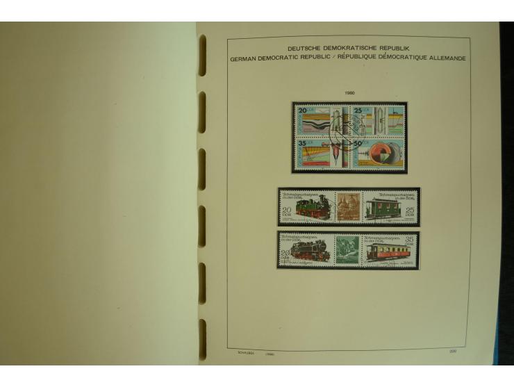 1945/2012, ungebrauchte/postfrische und gestempelte Sammlung, dabei Bizone mit besseren u.a. Mi.-Nr. 93I XG gestempelt mit Fo