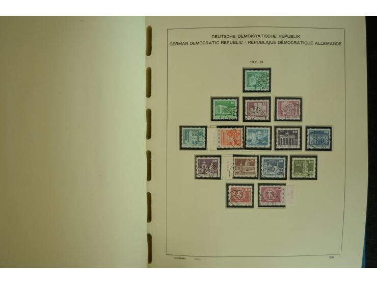 1945/2012, ungebrauchte/postfrische und gestempelte Sammlung, dabei Bizone mit besseren u.a. Mi.-Nr. 93I XG gestempelt mit Fo