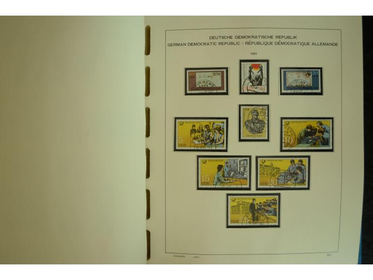 1945/2012, ungebrauchte/postfrische und gestempelte Sammlung, dabei Bizone mit besseren u.a. Mi.-Nr. 93I XG gestempelt mit Fo