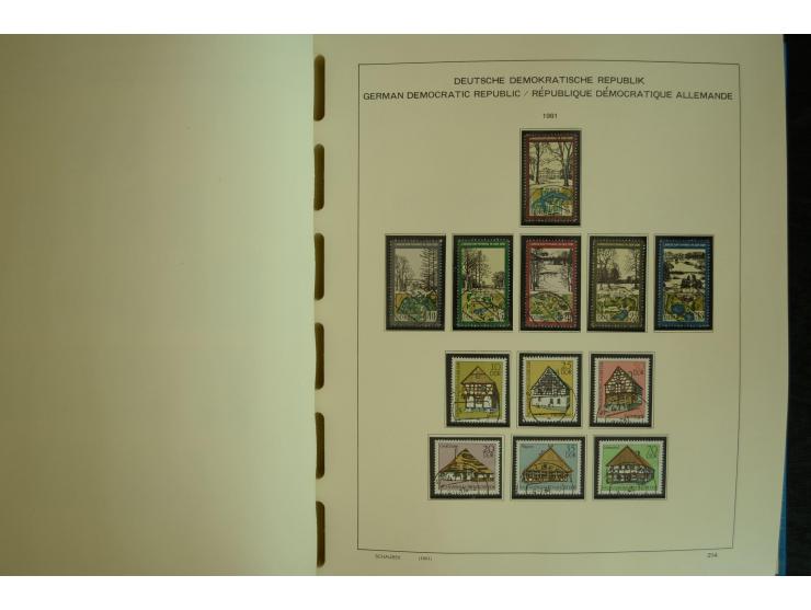 1945/2012, ungebrauchte/postfrische und gestempelte Sammlung, dabei Bizone mit besseren u.a. Mi.-Nr. 93I XG gestempelt mit Fo