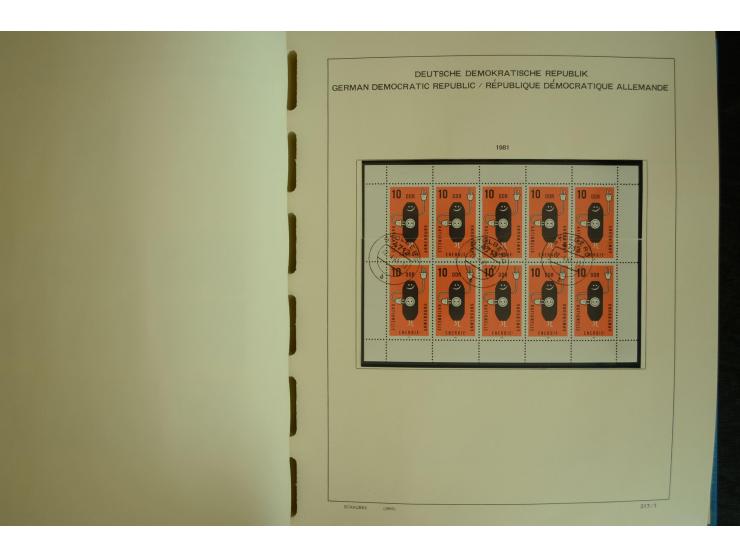 1945/2012, ungebrauchte/postfrische und gestempelte Sammlung, dabei Bizone mit besseren u.a. Mi.-Nr. 93I XG gestempelt mit Fo