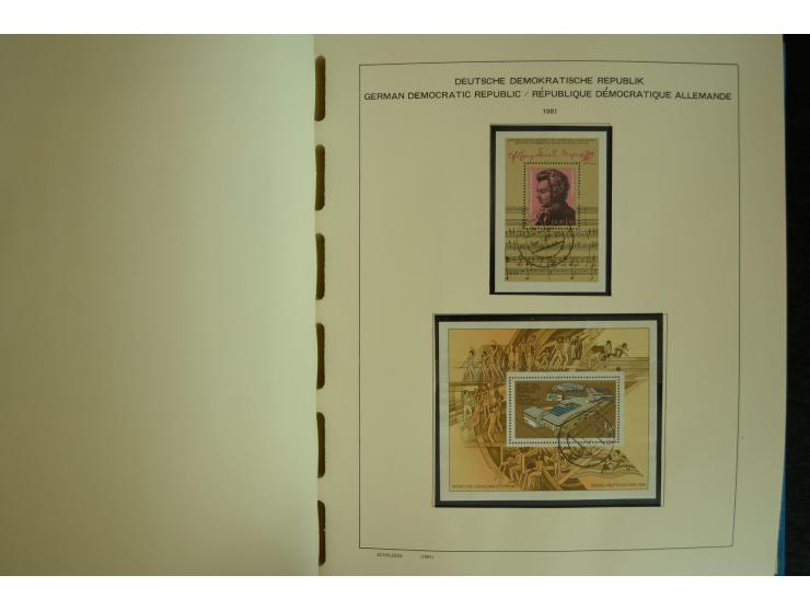 1945/2012, ungebrauchte/postfrische und gestempelte Sammlung, dabei Bizone mit besseren u.a. Mi.-Nr. 93I XG gestempelt mit Fo