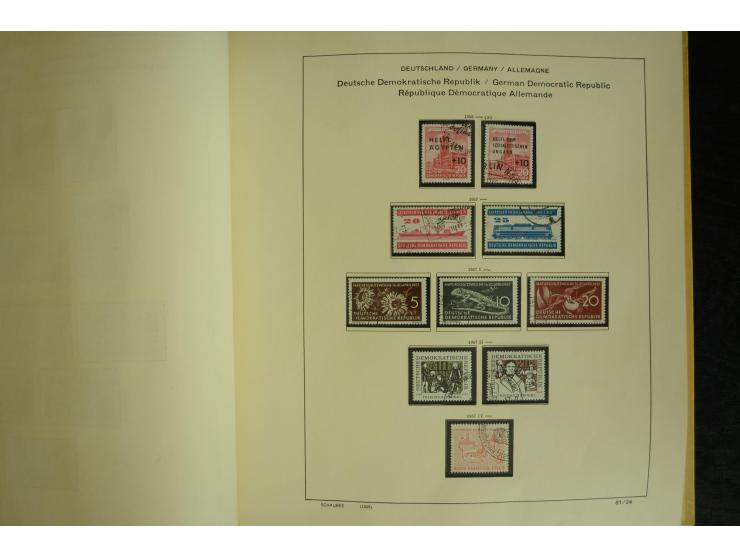 1945/2012, ungebrauchte/postfrische und gestempelte Sammlung, dabei Bizone mit besseren u.a. Mi.-Nr. 93I XG gestempelt mit Fo