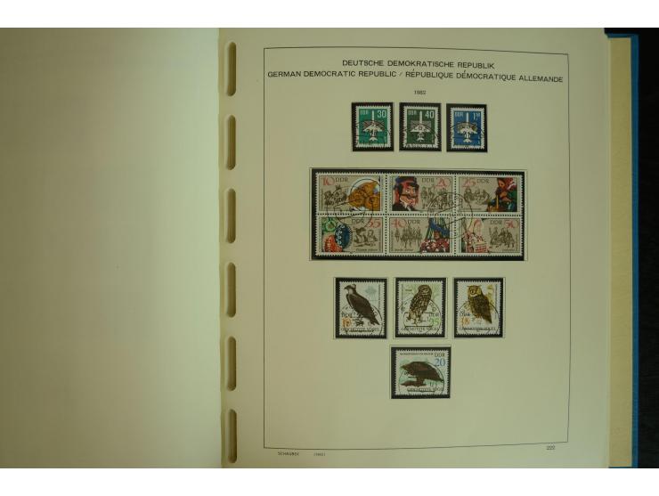 1945/2012, ungebrauchte/postfrische und gestempelte Sammlung, dabei Bizone mit besseren u.a. Mi.-Nr. 93I XG gestempelt mit Fo