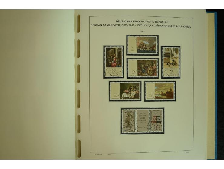 1945/2012, ungebrauchte/postfrische und gestempelte Sammlung, dabei Bizone mit besseren u.a. Mi.-Nr. 93I XG gestempelt mit Fo