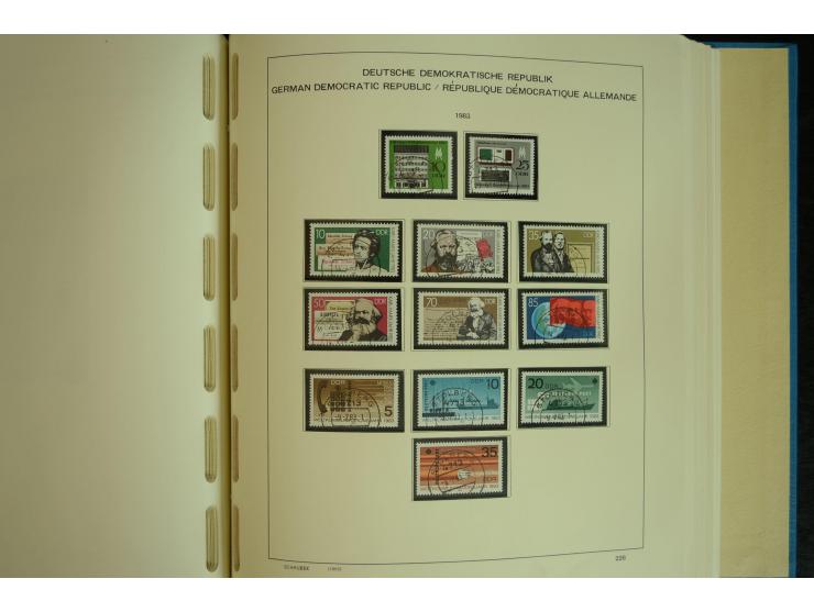 1945/2012, ungebrauchte/postfrische und gestempelte Sammlung, dabei Bizone mit besseren u.a. Mi.-Nr. 93I XG gestempelt mit Fo