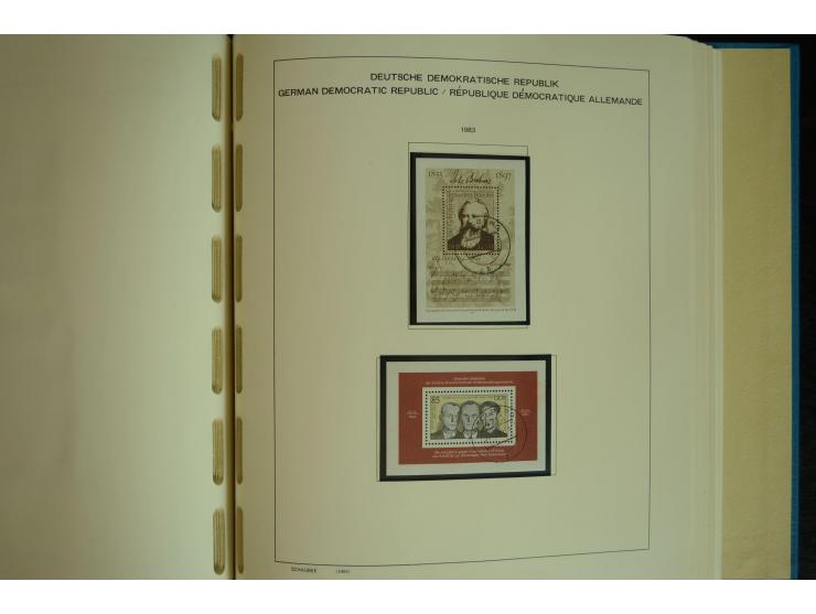 1945/2012, ungebrauchte/postfrische und gestempelte Sammlung, dabei Bizone mit besseren u.a. Mi.-Nr. 93I XG gestempelt mit Fo