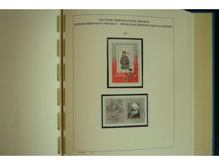 1945/2012, ungebrauchte/postfrische und gestempelte Sammlung, dabei Bizone mit besseren u.a. Mi.-Nr. 93I XG gestempelt mit Fo