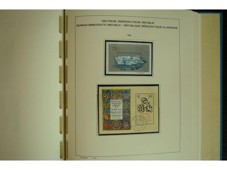 1945/2012, ungebrauchte/postfrische und gestempelte Sammlung, dabei Bizone mit besseren u.a. Mi.-Nr. 93I XG gestempelt mit Fo