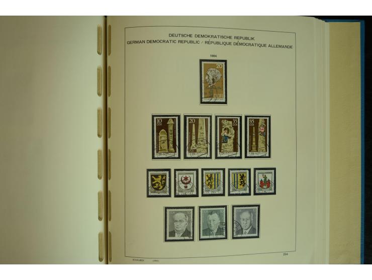 1945/2012, ungebrauchte/postfrische und gestempelte Sammlung, dabei Bizone mit besseren u.a. Mi.-Nr. 93I XG gestempelt mit Fo