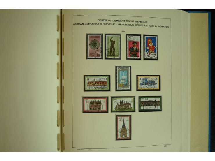 1945/2012, ungebrauchte/postfrische und gestempelte Sammlung, dabei Bizone mit besseren u.a. Mi.-Nr. 93I XG gestempelt mit Fo