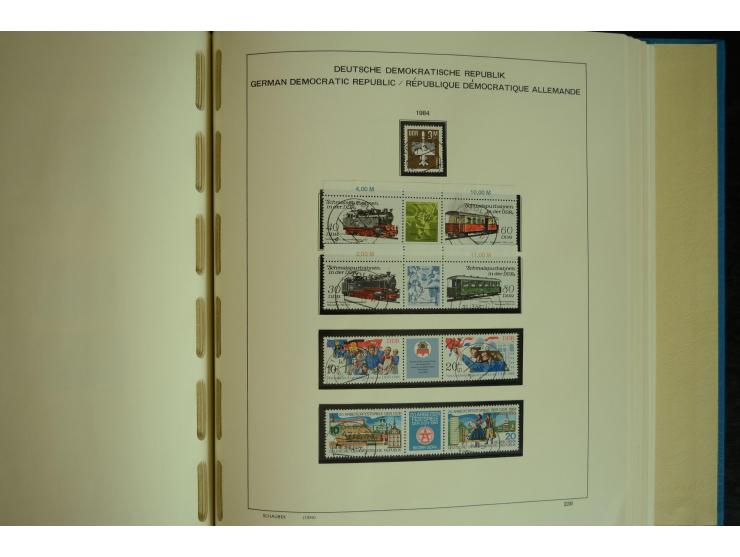 1945/2012, ungebrauchte/postfrische und gestempelte Sammlung, dabei Bizone mit besseren u.a. Mi.-Nr. 93I XG gestempelt mit Fo