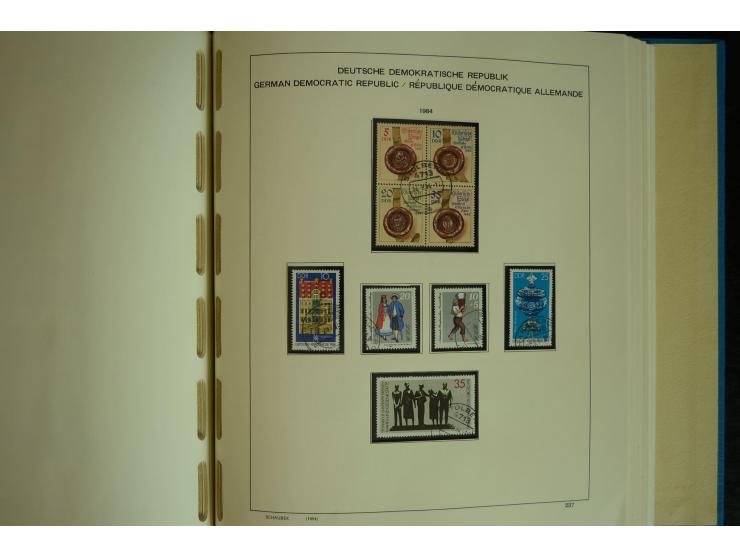 1945/2012, ungebrauchte/postfrische und gestempelte Sammlung, dabei Bizone mit besseren u.a. Mi.-Nr. 93I XG gestempelt mit Fo