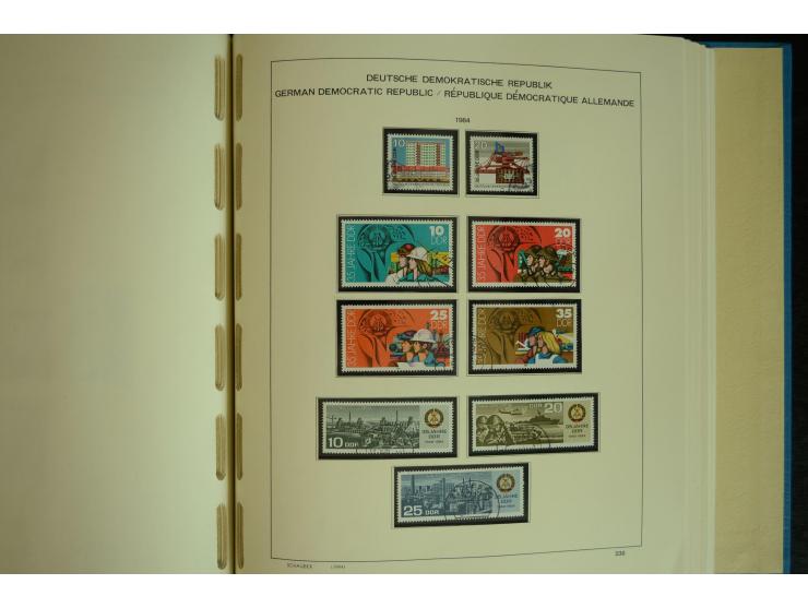 1945/2012, ungebrauchte/postfrische und gestempelte Sammlung, dabei Bizone mit besseren u.a. Mi.-Nr. 93I XG gestempelt mit Fo
