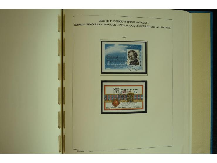 1945/2012, ungebrauchte/postfrische und gestempelte Sammlung, dabei Bizone mit besseren u.a. Mi.-Nr. 93I XG gestempelt mit Fo