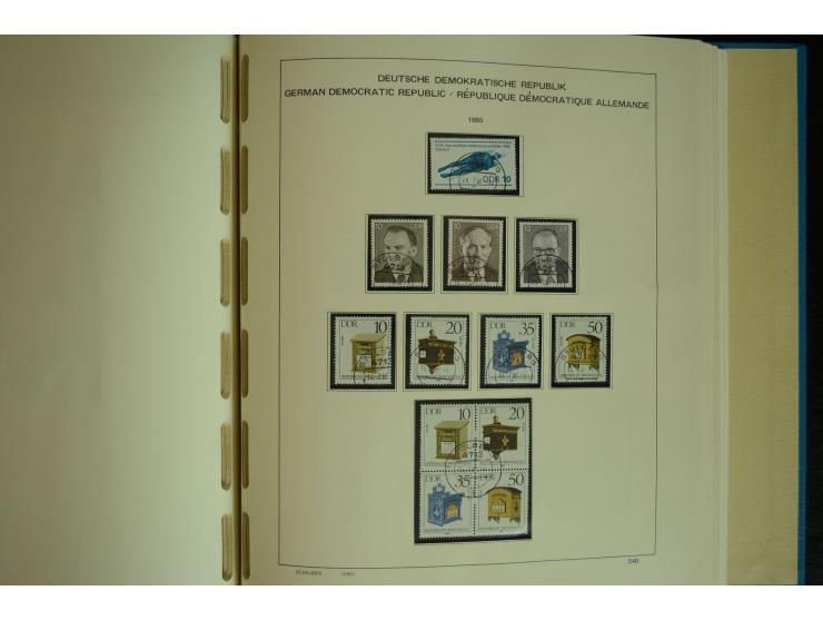 1945/2012, ungebrauchte/postfrische und gestempelte Sammlung, dabei Bizone mit besseren u.a. Mi.-Nr. 93I XG gestempelt mit Fo