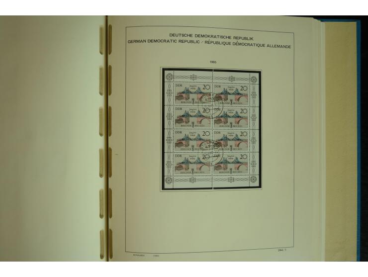 1945/2012, ungebrauchte/postfrische und gestempelte Sammlung, dabei Bizone mit besseren u.a. Mi.-Nr. 93I XG gestempelt mit Fo