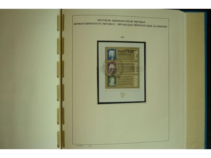 1945/2012, ungebrauchte/postfrische und gestempelte Sammlung, dabei Bizone mit besseren u.a. Mi.-Nr. 93I XG gestempelt mit Fo