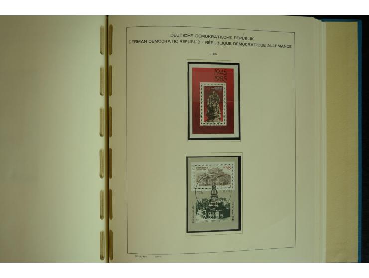 1945/2012, ungebrauchte/postfrische und gestempelte Sammlung, dabei Bizone mit besseren u.a. Mi.-Nr. 93I XG gestempelt mit Fo