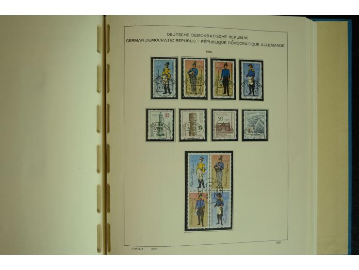 1945/2012, ungebrauchte/postfrische und gestempelte Sammlung, dabei Bizone mit besseren u.a. Mi.-Nr. 93I XG gestempelt mit Fo