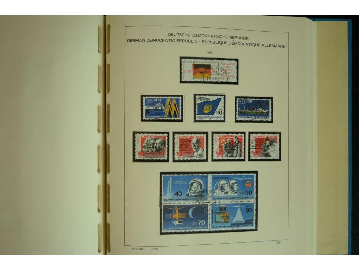 1945/2012, ungebrauchte/postfrische und gestempelte Sammlung, dabei Bizone mit besseren u.a. Mi.-Nr. 93I XG gestempelt mit Fo