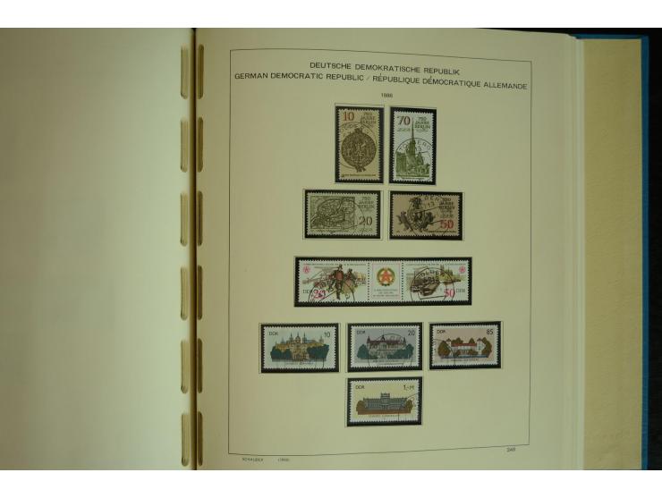 1945/2012, ungebrauchte/postfrische und gestempelte Sammlung, dabei Bizone mit besseren u.a. Mi.-Nr. 93I XG gestempelt mit Fo