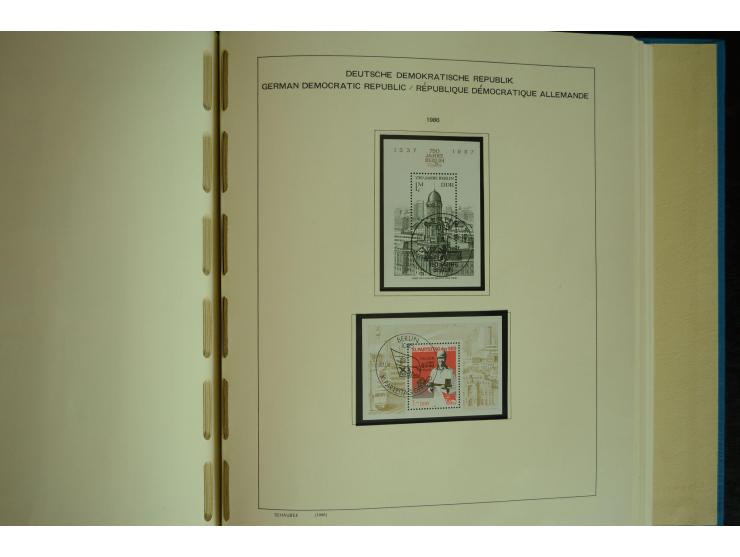 1945/2012, ungebrauchte/postfrische und gestempelte Sammlung, dabei Bizone mit besseren u.a. Mi.-Nr. 93I XG gestempelt mit Fo
