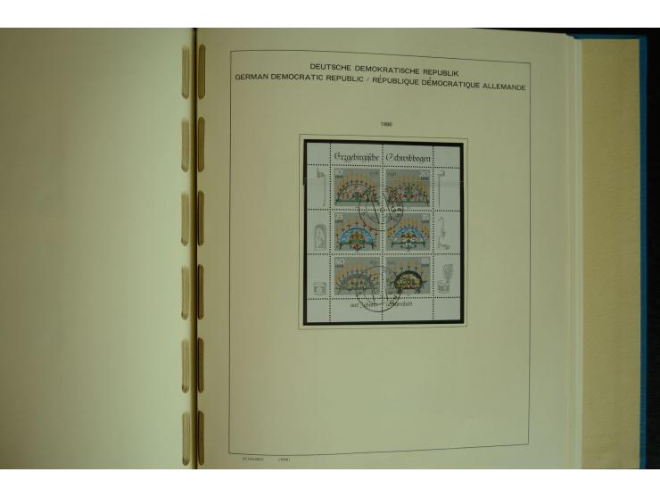 1945/2012, ungebrauchte/postfrische und gestempelte Sammlung, dabei Bizone mit besseren u.a. Mi.-Nr. 93I XG gestempelt mit Fo