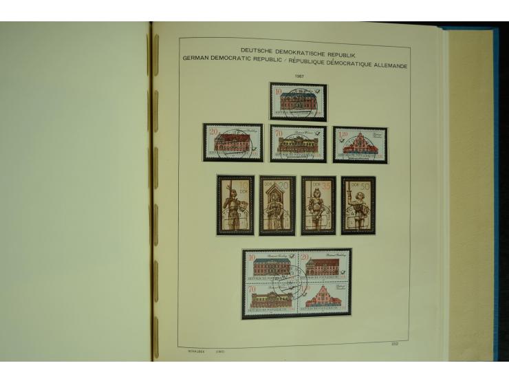 1945/2012, ungebrauchte/postfrische und gestempelte Sammlung, dabei Bizone mit besseren u.a. Mi.-Nr. 93I XG gestempelt mit Fo